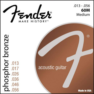 Fender Phosphor Bronze akoestische snarenset medium .013-.017-.026-.036-.046-.056
