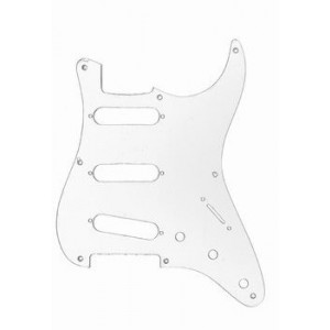 Slagplaat 1-laags Stratocaster transparant