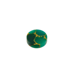 Toets inlay stippen 6,4mm jade stone