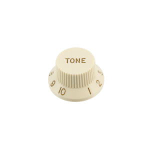 Tone knop voor Stratocaster parchment (oud wit)