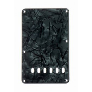 Tremolo afdekplaat 4-laags donker zwart parelmoer