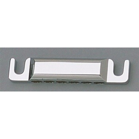 12-snarige stop tailpiece USA chroom