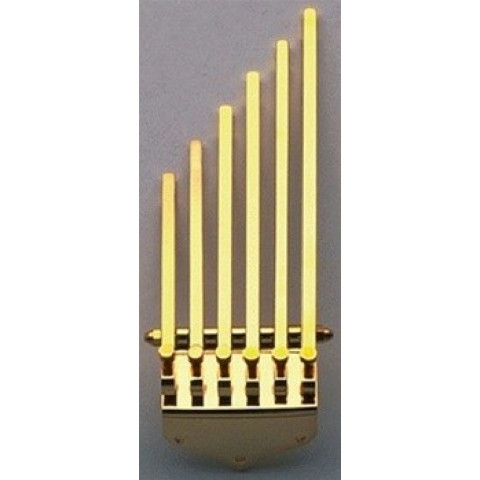 ABM 1501 Finger Style tailpiece goud