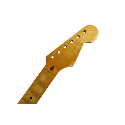 Licensed by Fender Aged Satin Finished Maple Stratocaster Neck 
