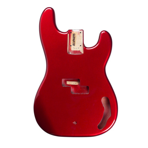 Licensed by Fender Precision Bass body Candy Apple Red