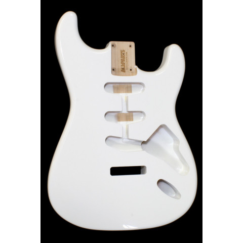 Licensed by Fender Stratocaster body Olympic White