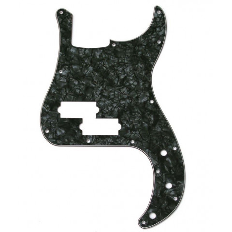 Slagplaat 4-laags Precision Bass donker zwart parelmoer