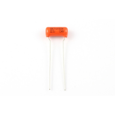 Sprague "Orange Drop" condensators #715P .022µF 200V