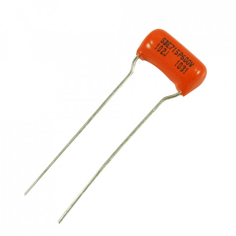 Sprague "Orange Drop" condensators #715P .001µF 600V