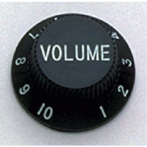 Volume knop voor Stratocaster zwart