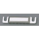 12-snarige stop tailpiece USA chroom