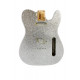 Licensed by Fender Telecaster body basswood Silver Sparkle
