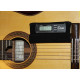 Oasis digital hygrometer holder for guitars soft cloth with Velcro mount