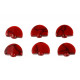 Stemmechaniek knoppen (large) passen op Grover keys rood jasper