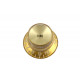 Tone knop goud met reflecterende cap