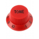 Tone knop voor Stratocaster rood